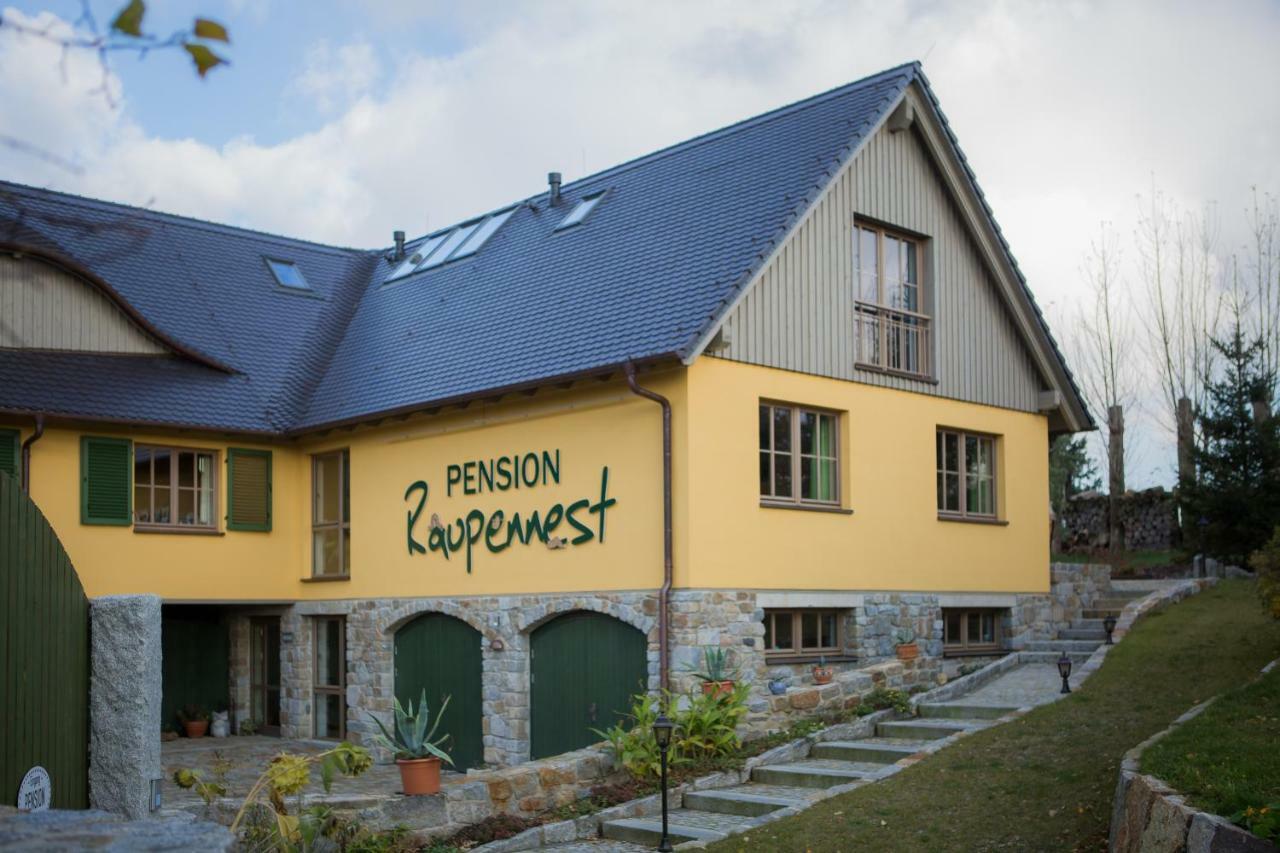 Pension Raupennest Bautzen Bagian luar foto